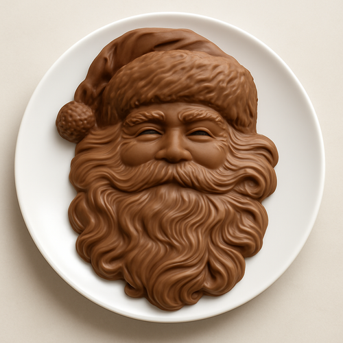 IOD Saint Nick Silicone Mould, 5" x 7"