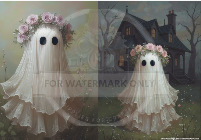 DIGITAL IMAGE: Ghost Girls Instant Download