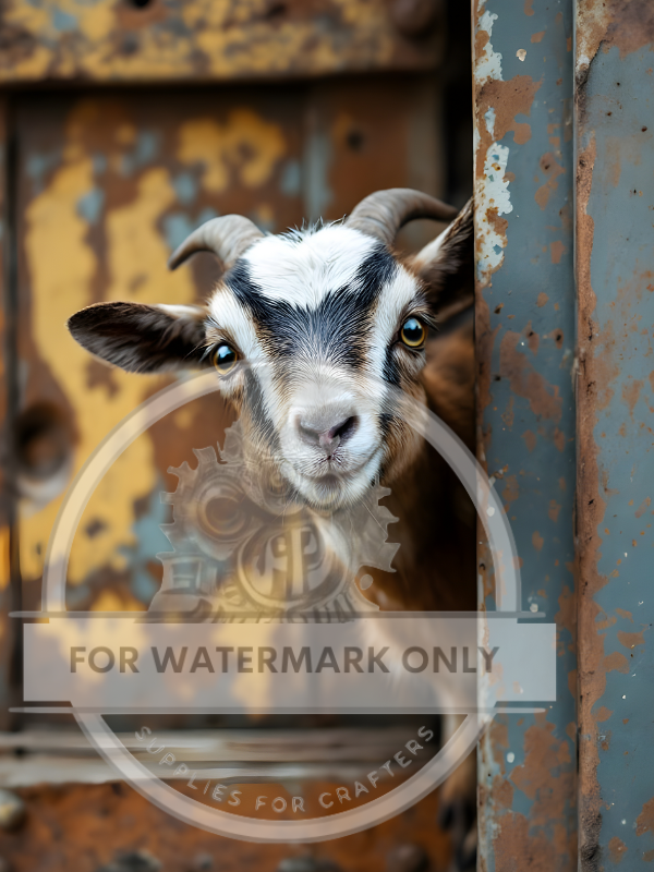 DIGITAL IMAGE: Just a Goat