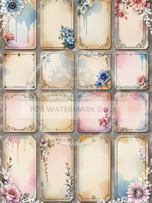 DIGITAL IMAGE: Spring Tags 3