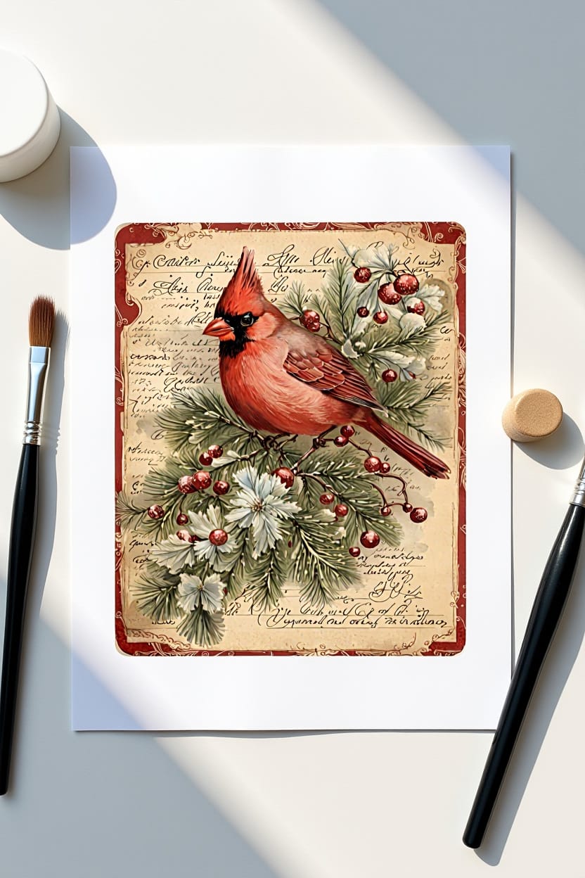 How to Avoid Wrinkles in Decoupage Rice Paper on Small Projects - Decoupage Central