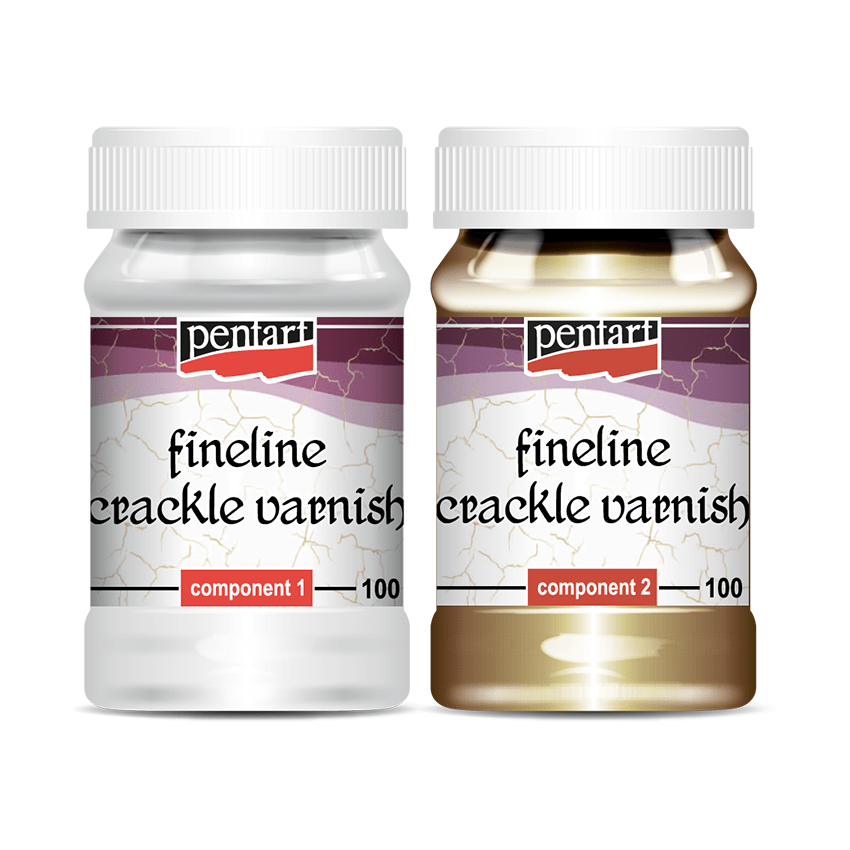 The Fine Line Crackle Finish: Adding Depth and Texture to Your Artwork - Decoupage Central