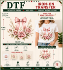 Blush & Bloom DTF Iron-On Transfer 11" x 9.80"