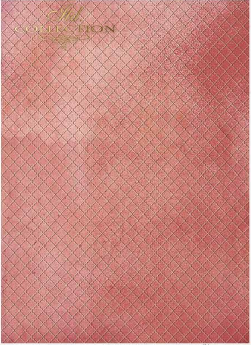 A4 Exquisite Background Decoupage Paper R1553