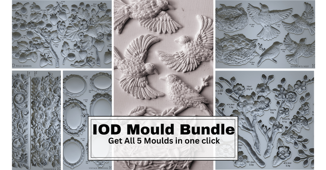 2025 IOD MOULD BUNDLE: 5 New Moulds in One Click