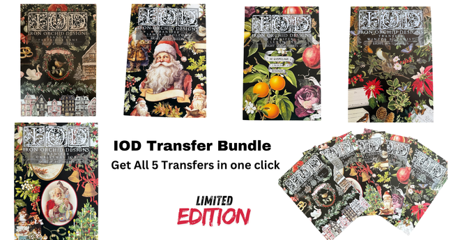 IOD 2025 Limited Edition TRANSFER BUNDLE: Get all 5 Christmas Transfers