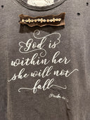 "God Is With Her " Tee: A Rare Bird | SM fits up to Large