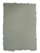 5 SHEETS LIGHT GREEN Handmade Cotton 5.75" x 8.25" Rag & Recycled paper with fluffy deckle edges - Decoupage Central