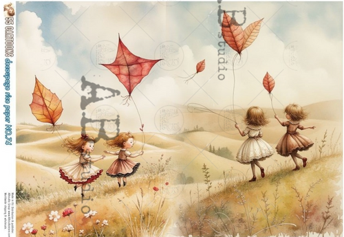 A4 Autumn Kites Duo, 55C74