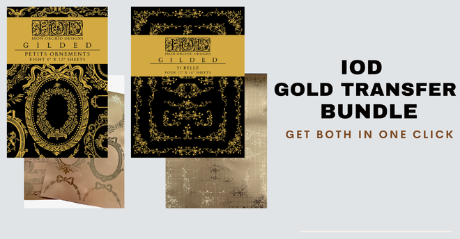 2025 IOD Gold Inlay Bundle: Si Belle and Petits Ornements