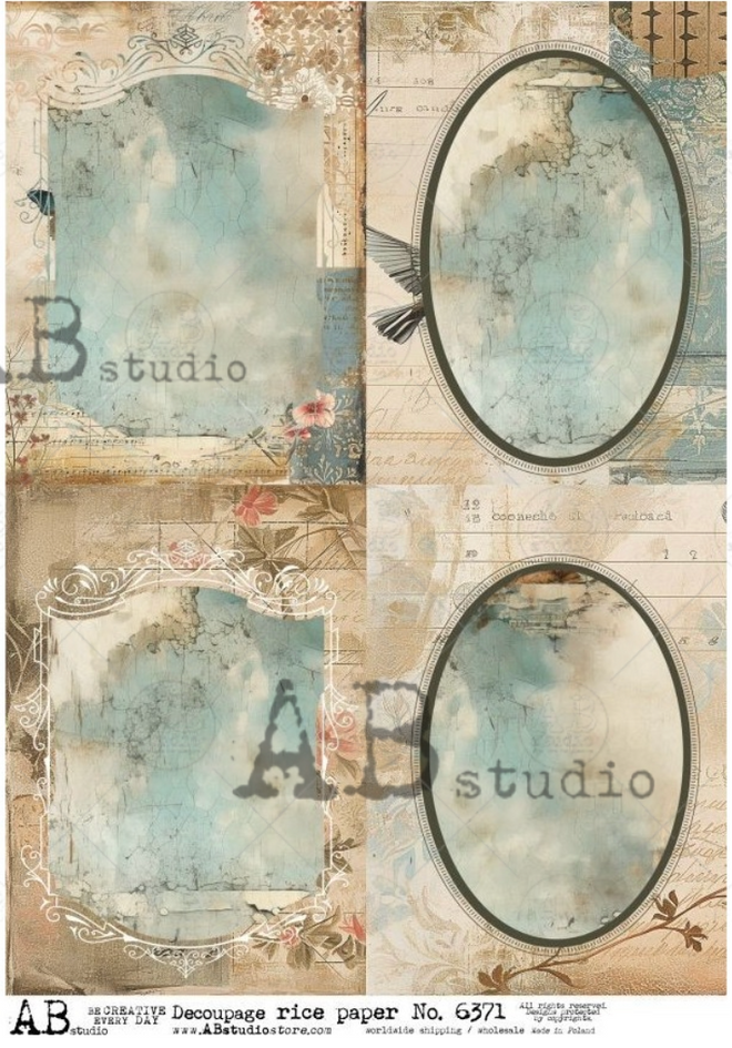 A4 Patina Frames QUAD AB Studios 6371