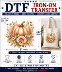 NOEL in Bloom  DTF Iron-On Transfer 6" × 4.84"