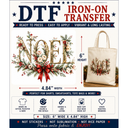 NOEL in Bloom  DTF Iron-On Transfer 6" × 4.84"
