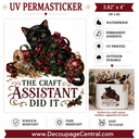 The Craft Assistant Did It UV DTF PermaSticker 3.82" × 4"