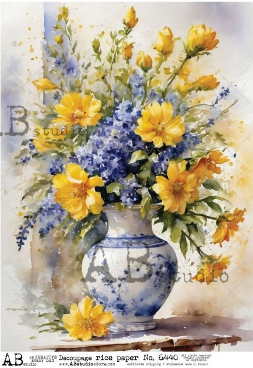 A4 Flower Vase AB Studios 6440