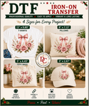 Blush & Bloom DTF Iron-On Transfer 3" x 2.67"