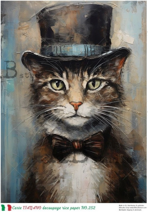 A4 Tuxedo Cat Carte Italiano 252