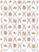 IOD Ditsy Blooms, Paint Inlays 12" x16" Pad, 8 pages.