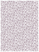 IOD Ditsy Blooms, Paint Inlays 12" x16" Pad, 8 pages.