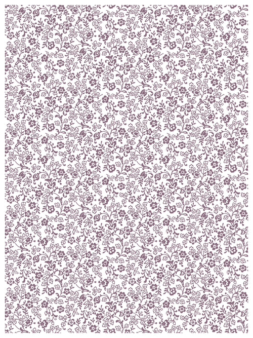 IOD Ditsy Blooms, Paint Inlays 12" x16" Pad, 8 pages.