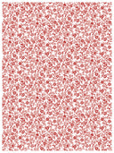 IOD Ditsy Blooms, Paint Inlays 12" x16" Pad, 8 pages.