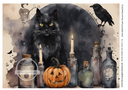 A4 This is Halloween Rice Paper DC162