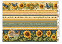 A4 Sunflower Trim Minis Rice Paper DC371
