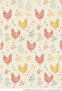 A4 Vintage Flour Sack Bundle : 9 piece collection