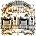 IOD Gold & Silver Metallic Ink Collection – All 4 in one click
