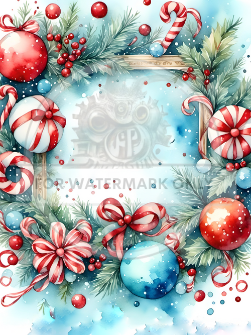 DIGITAL IMAGE:  Candy Frame 3 design BUNDLE