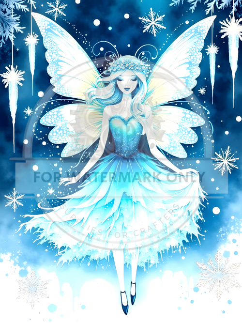 DIGITAL IMAGE: Just The Ice Fairy