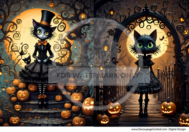 DIGITAL IMAGE: Halloween Is Almost Here!  Instant Download