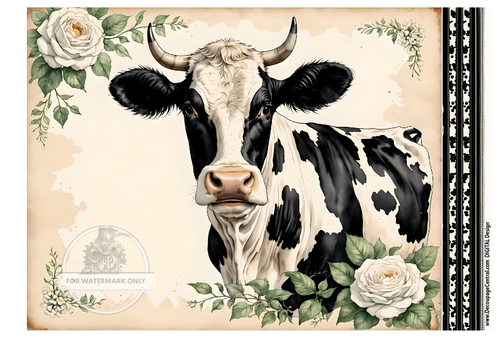 DIGITAL IMAGE: Milk Cow FREE  Instant Download