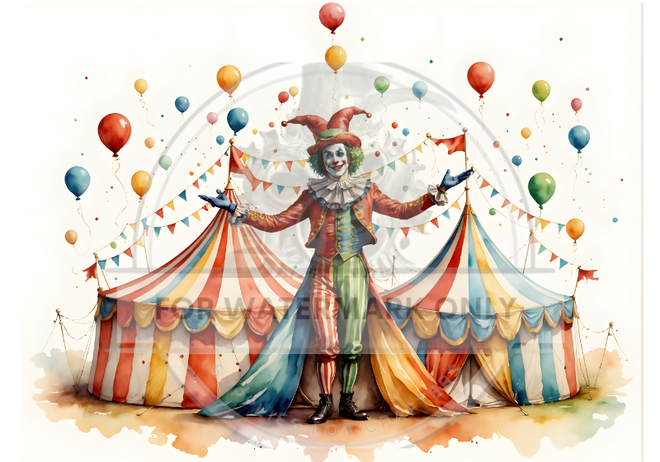 DIGITAL IMAGE: The Clown
