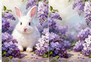DIGITAL IMAGE: Wisteria Bunny Logo