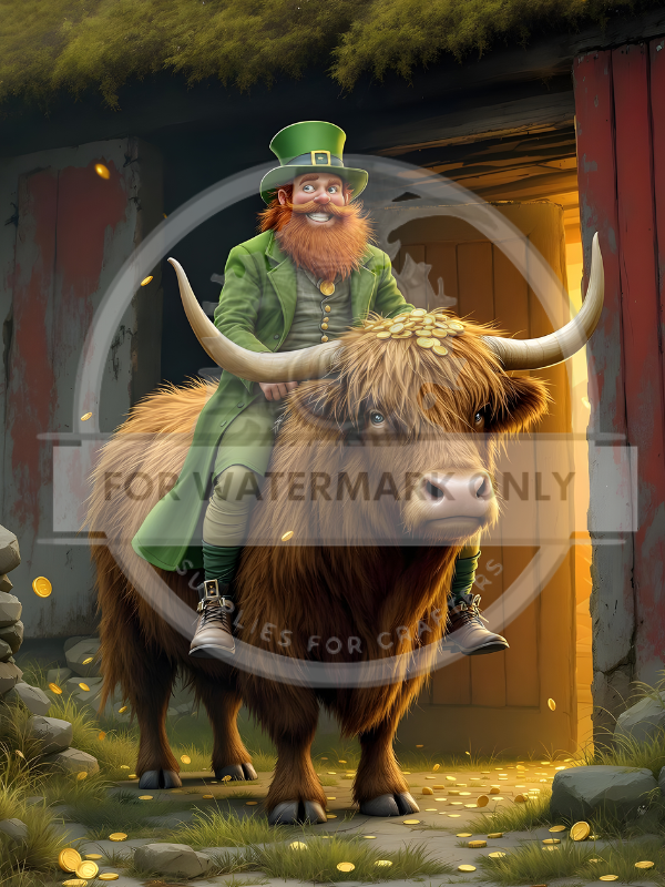 DIGITAL IMAGE: Country Leprechaun