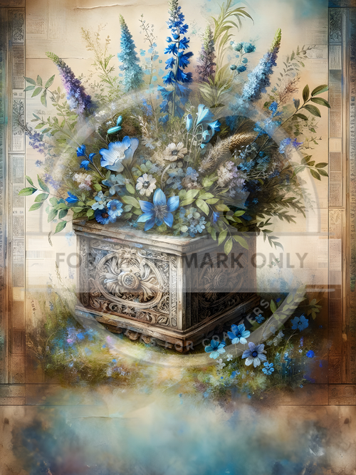 DIGITAL IMAGE: Exquisite Flower Box