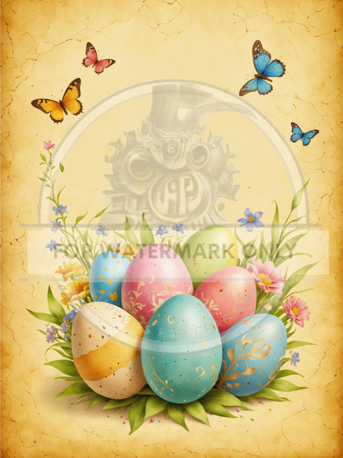 DIGITAL IMAGE: Egg Bouquet