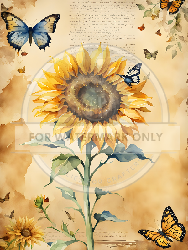 DIGITAL IMAGE: Sunflower