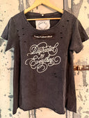 "Distracted by Everything" Tee: A Rare Bird | SM fits up to Large | Last One!