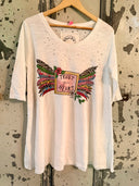 "Trust Your Heart" Tee: A Rare Bird | SM fits up to Large