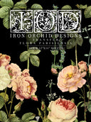 IOD Flora Parisiensis, Rub on Transfer 12" x16" Pad, 4 pages