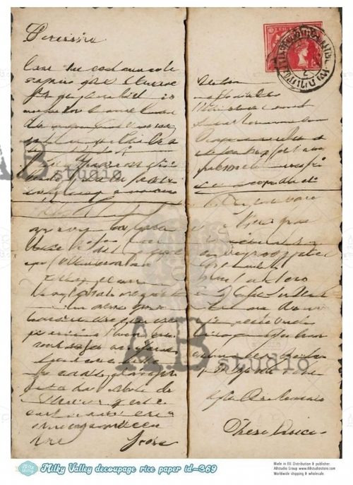 The Old Document Bundle: 3 fab rice papers that look like old documents!