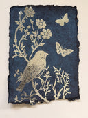Handmade Cotton 5" x 7" Rag & Recycled paper with fluffy deckle edges