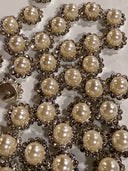 Pearl & Sparkle™ Rhinestone Flatbacks – 12mm | 50 Pieces
