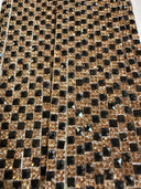 Peel & Sparkle™ Gilded Check Self-Adhesive Rhinestone Trim | 10 Yards