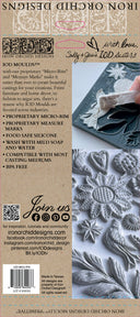 IOD Silicone Mould PRIMITIVE,  Total Size 6" x 10"