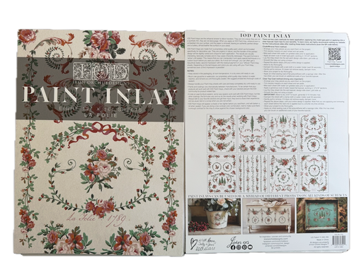 IOD La Foilie, Paint Inlays 12" x16" Pad, 8 pages LIMITED EDITION