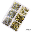 Crystal Rhinestones "Jonquil"– Dimensional Finishing Accents (1200 pc Set)