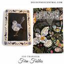 IOD Fern Fables, Rub on Transfer 12" x 8" Pad